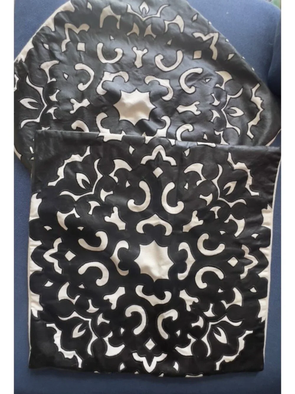 PAIR haus Pillow Covers  Black & White 18